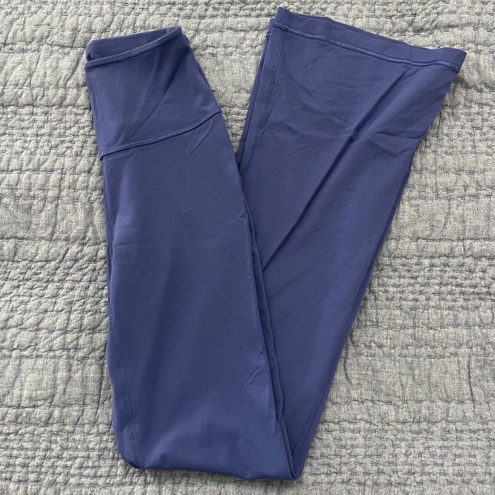 Lululemon Athletica Purple Flare Yoga Pants